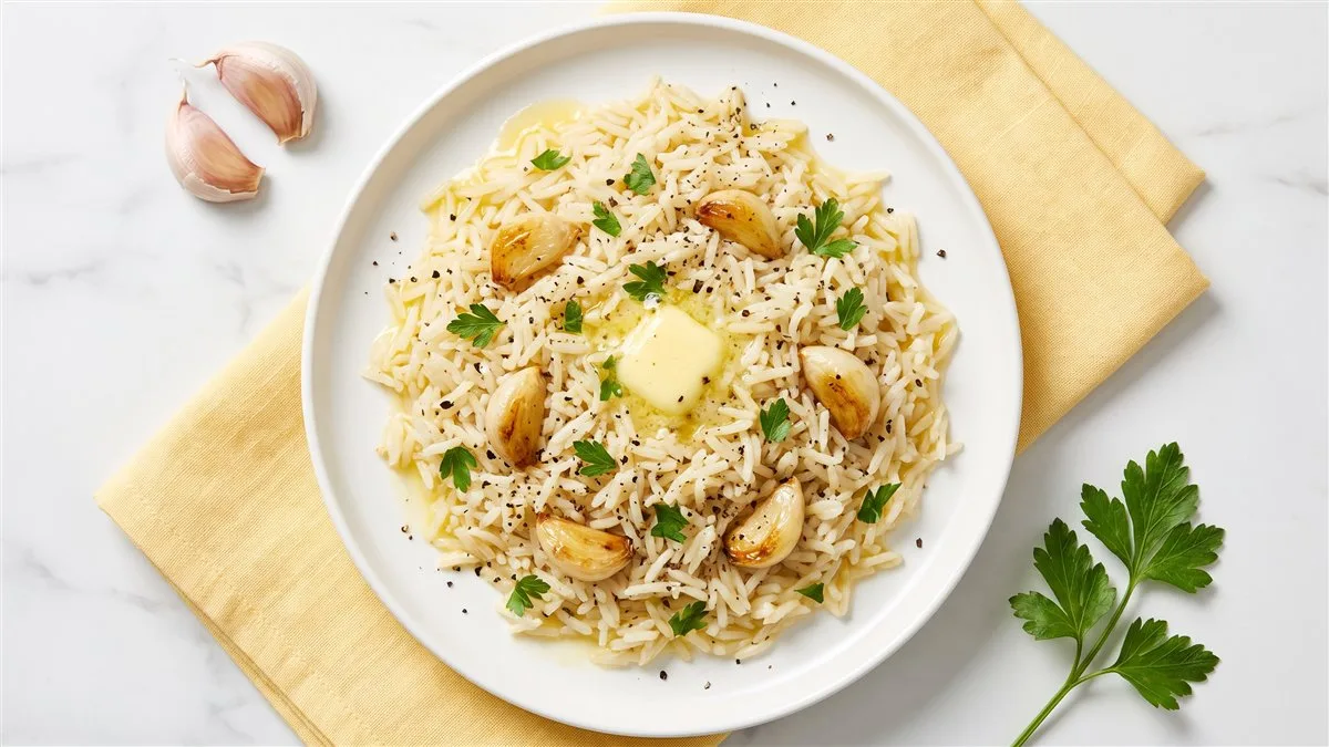 Butter Garlic Rice