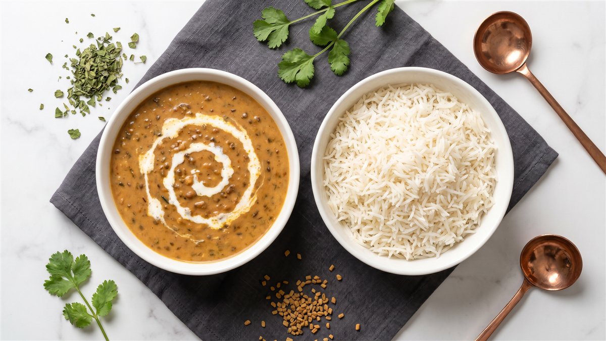 Dal Makhani with Rice