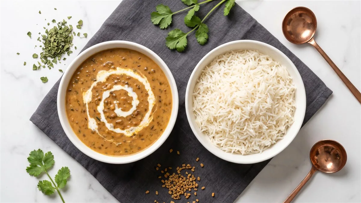 Dal Makhani with Rice
