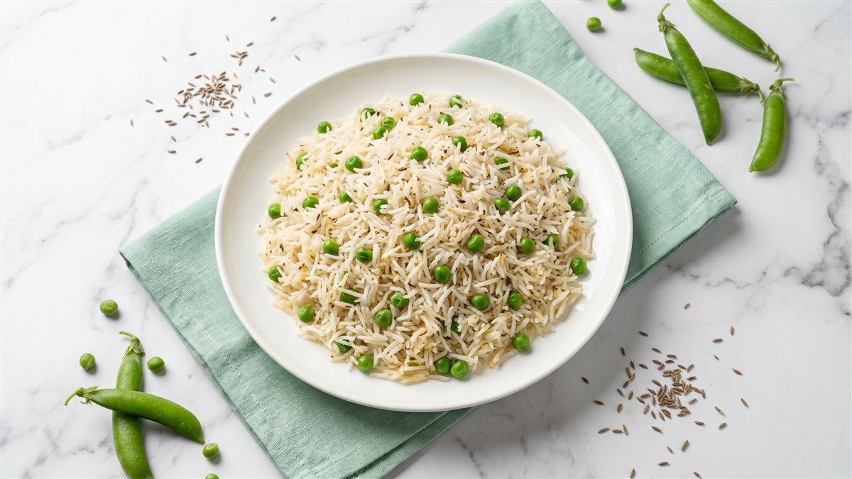 Jain Peas Pulao