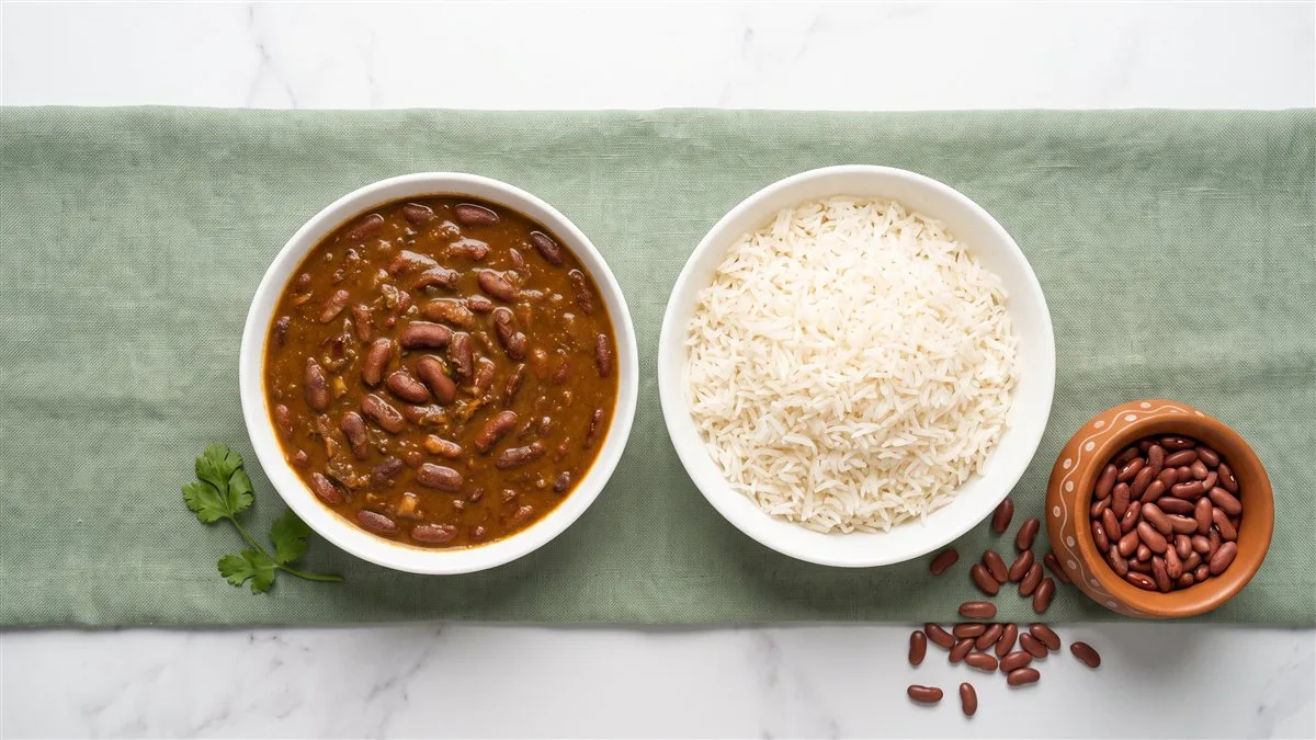 Rajma Masala with Rice
